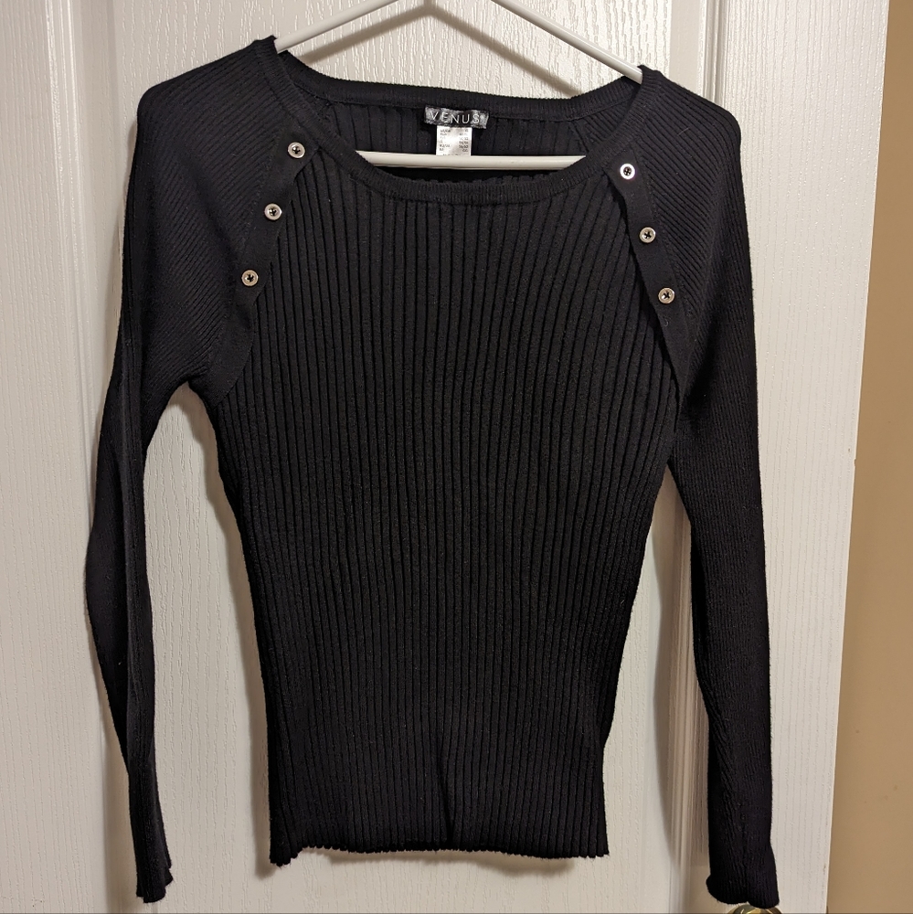 NWOT Black Venus sweater